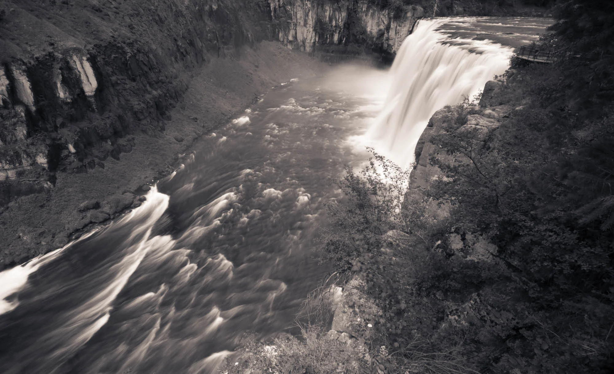  Upper Mesa Falls, Henry's Fork, Idaho 2013 