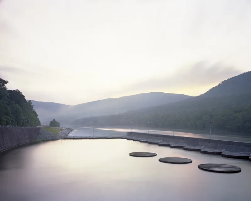 Raccoon Mountain Pumped Storage Plant Outflow, Tennessee River, Chattanooga, Tennessee, 2010