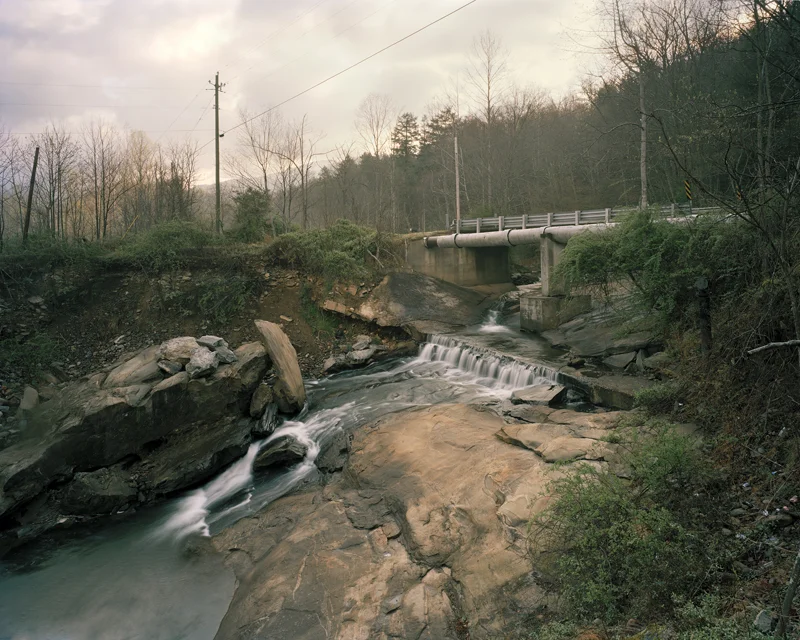 Watermain for the City of Asheville, The Swannanoa River, Black Mountain, North Carolina, 2007