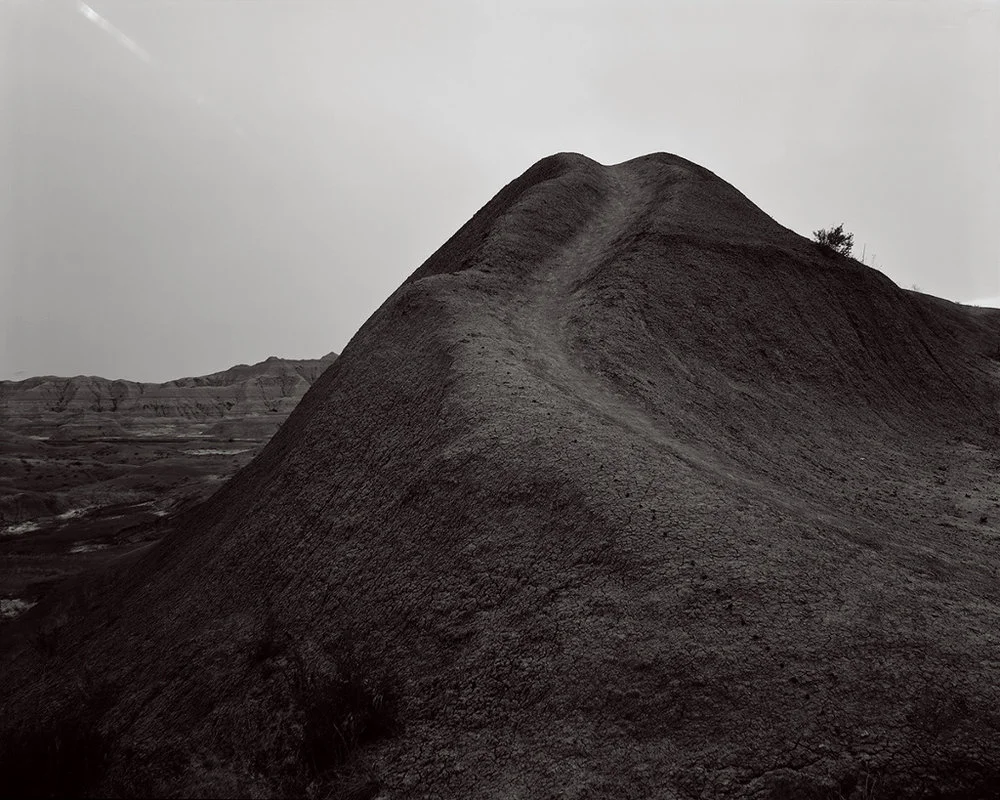  Badlands Moonset, Badlands National Park, South Dakota 