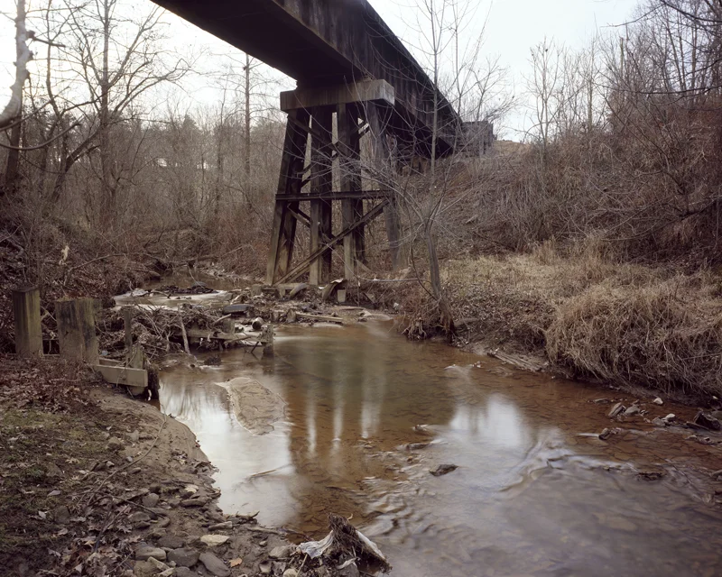 Rail Bridge, Smith Mill Creek, Asheville, North Carolina, 2006