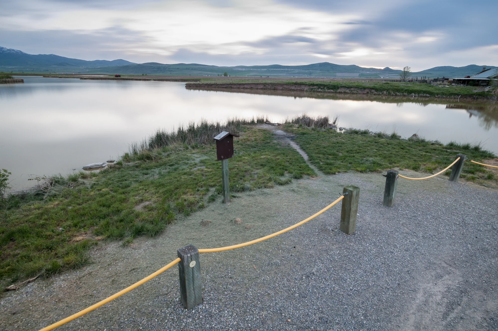  Parking Lot and Sign Post, Clay Slough, Utah, 2016 