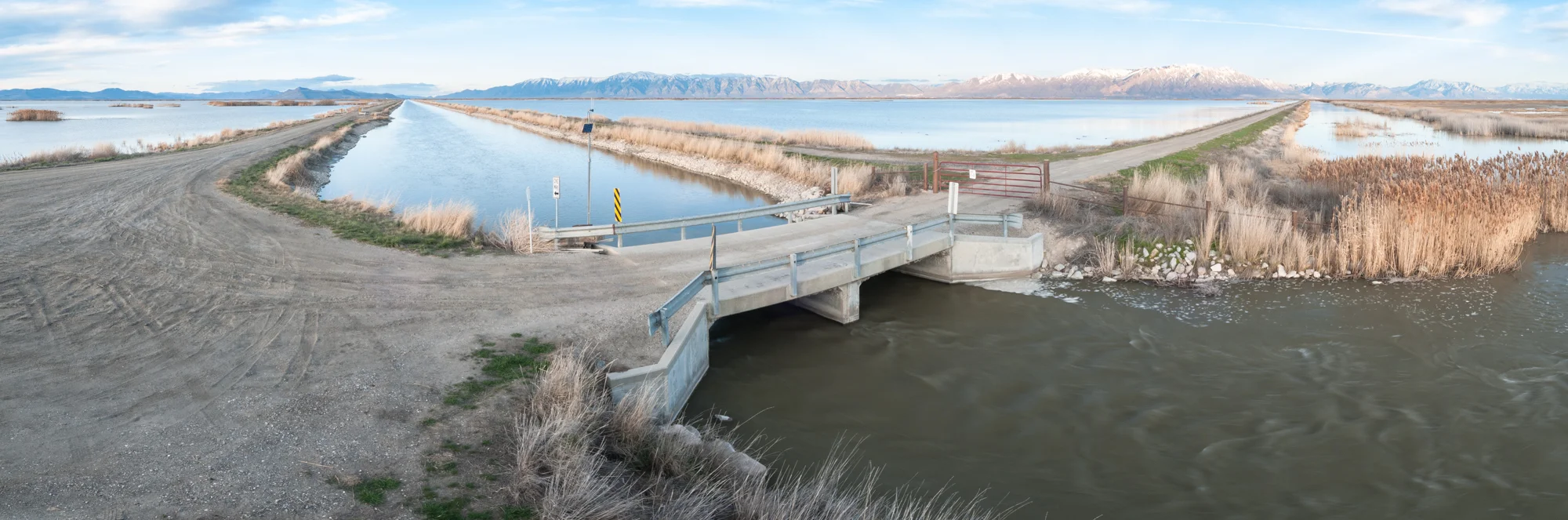 Bear River, East Pass, Bear River Migratory Bird Refuge, Utah, 2016 