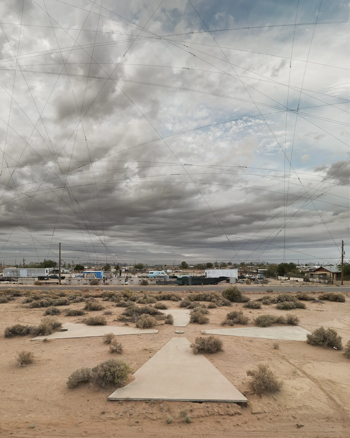   Calibration Mark AE48 with Satellites  