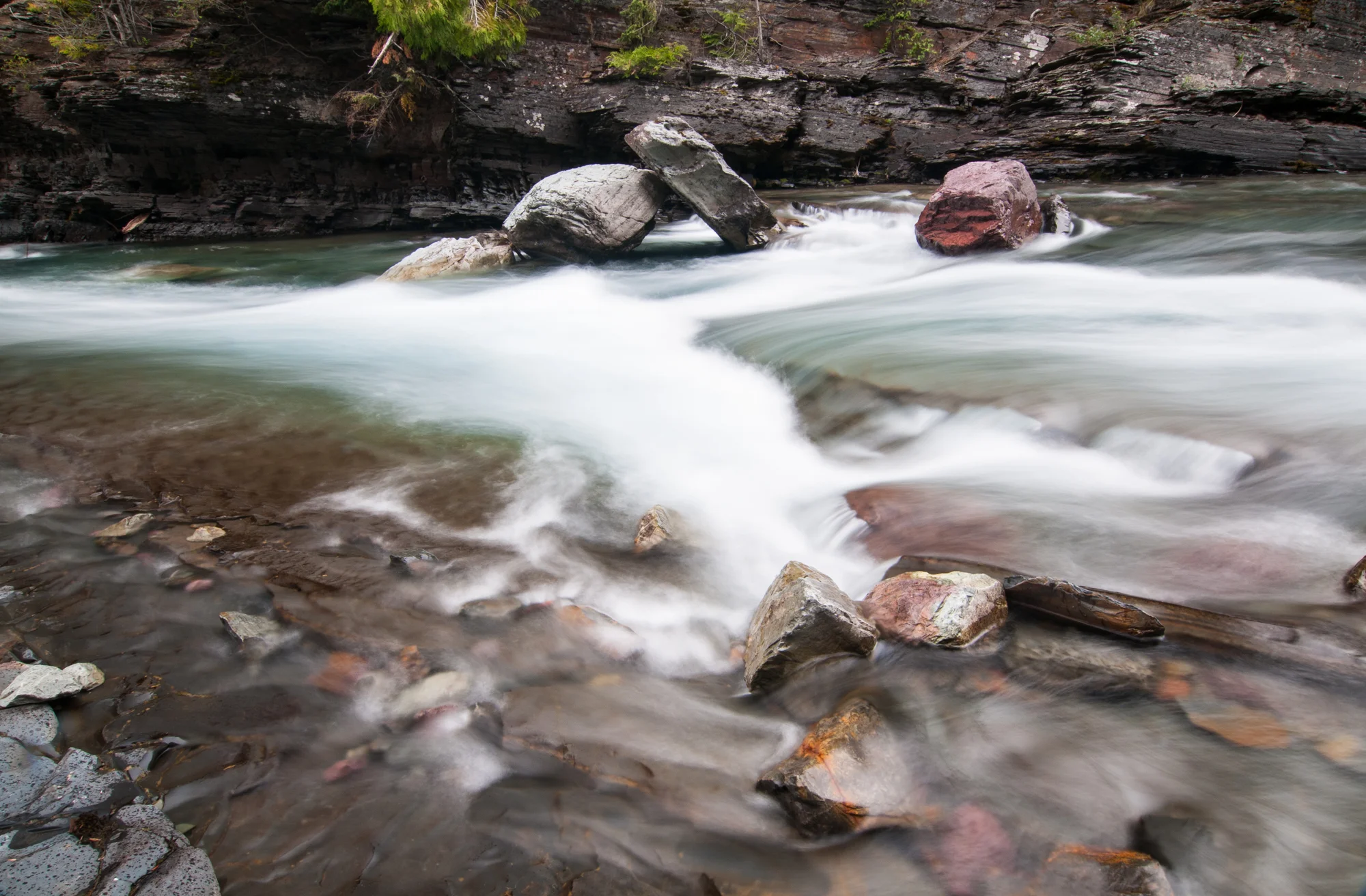 McDonald Creek, Glacier National Park, July 2015