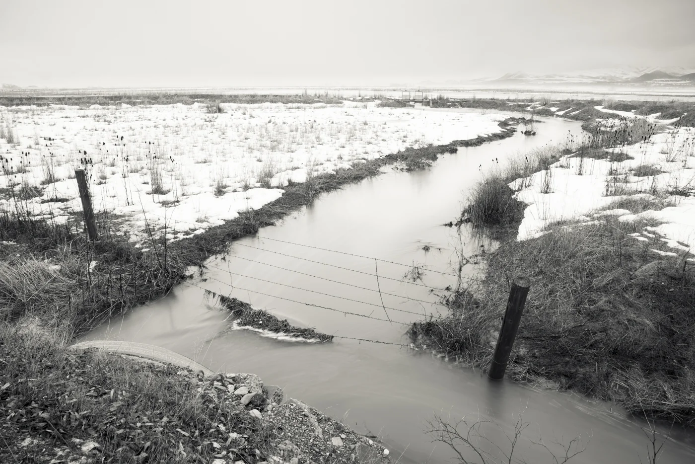 South Logan Benson Canal, Utah 2017