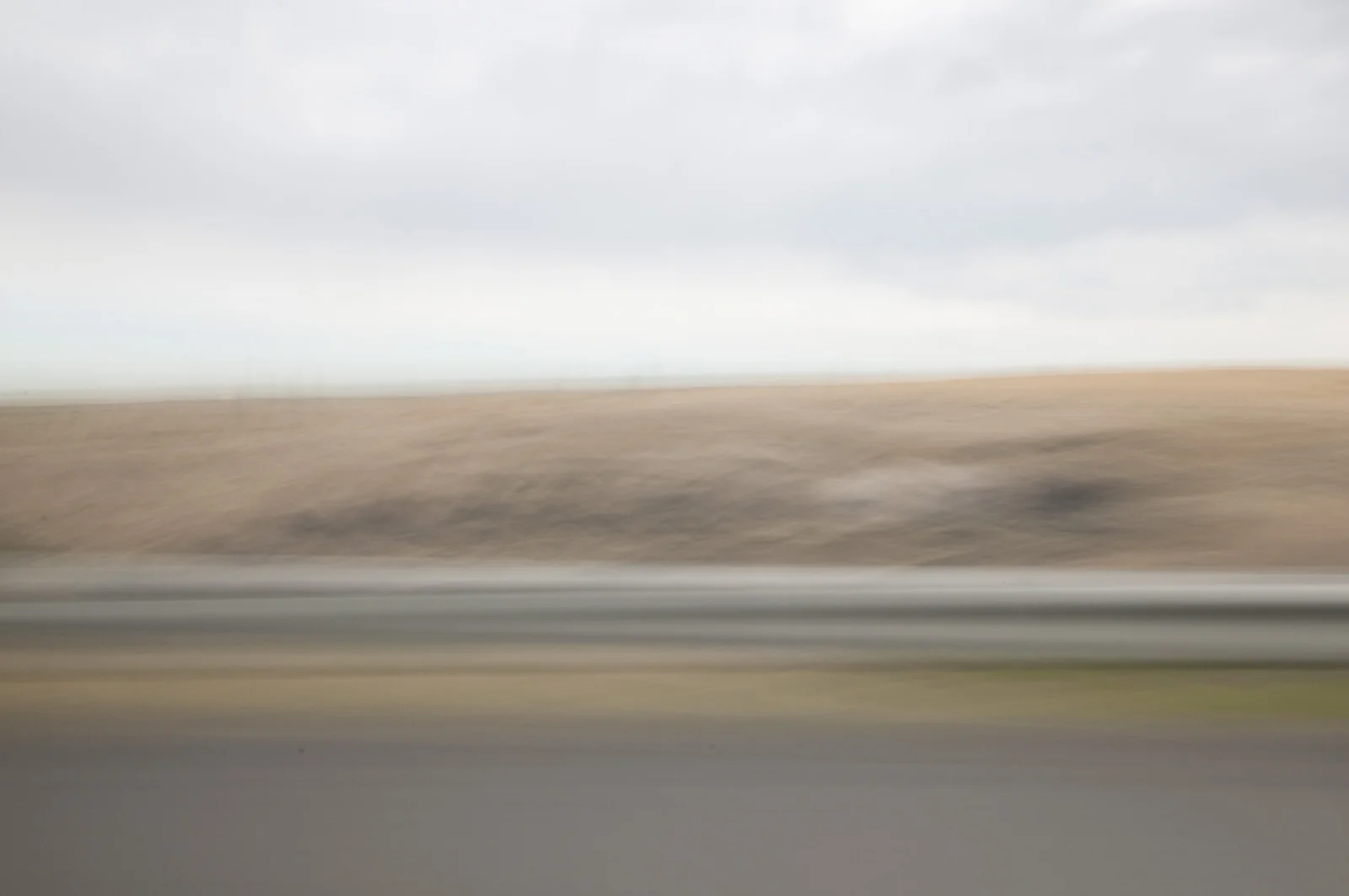 Approaching the Washington-Oregon Border on I-82