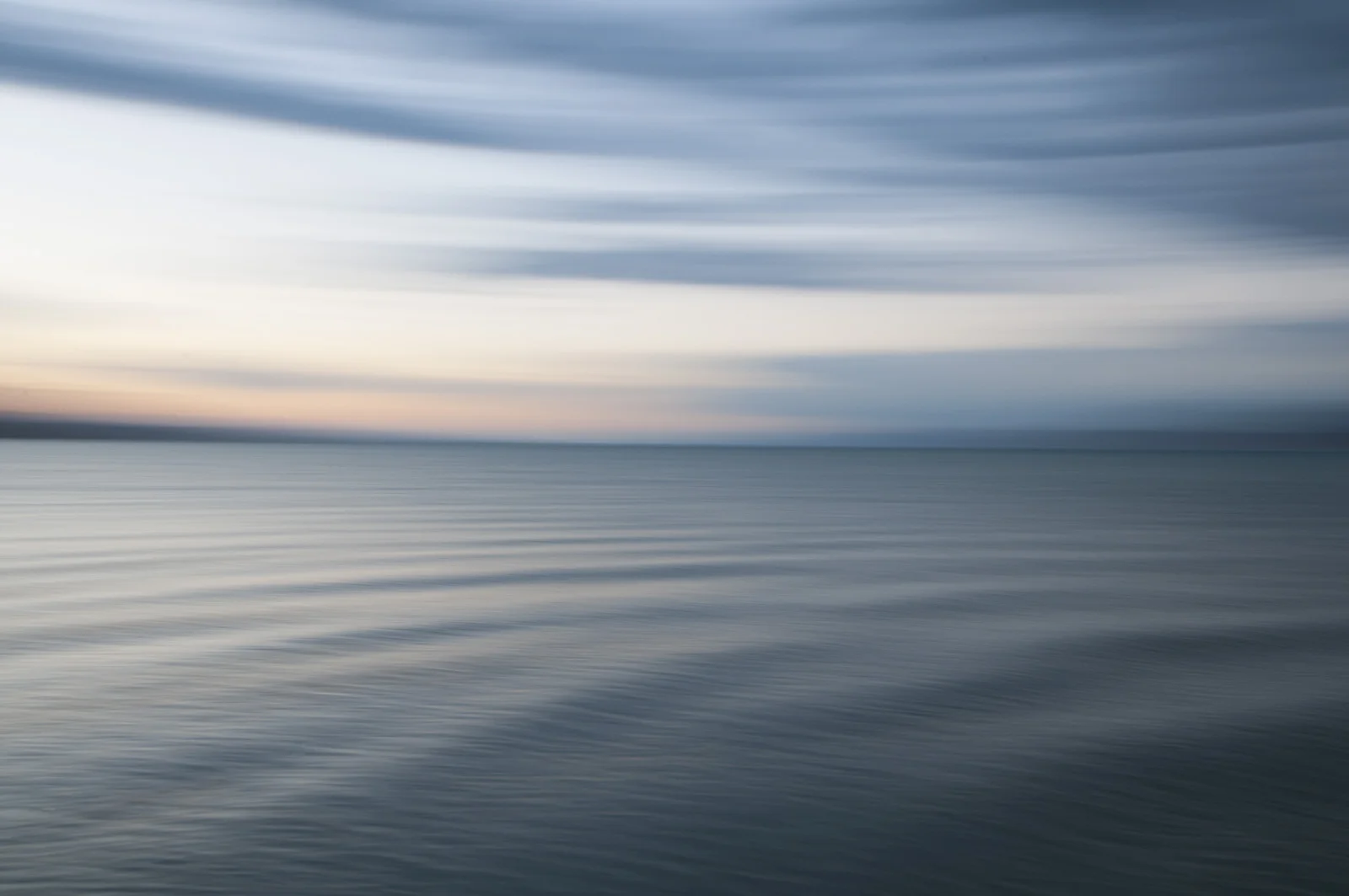 Sunset Over Bear Lake at Rendezvous Beach